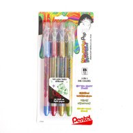 Pentel, Krazy Pop, 4 pack, Gel, Pen